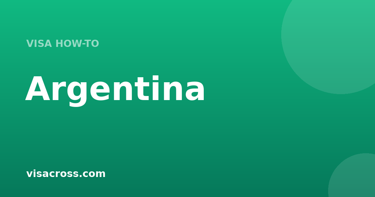 Top 10 Reasons Argentina Visa Applications Get Rejected 2026