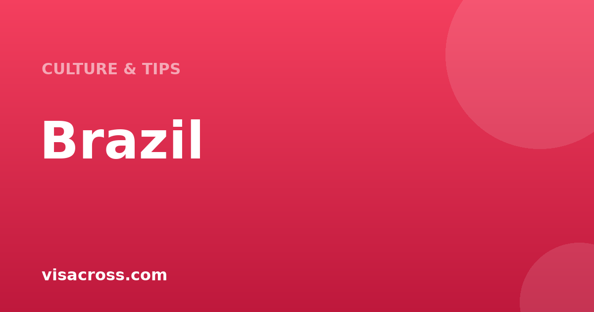 Carnival Brazil: Cultural Guide for Travelers 2026