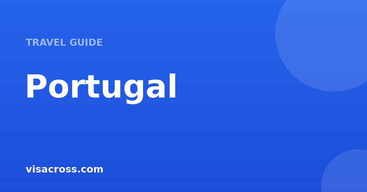 Guia completo de viagem a Portugal 2026: Tudo o que precisa saber