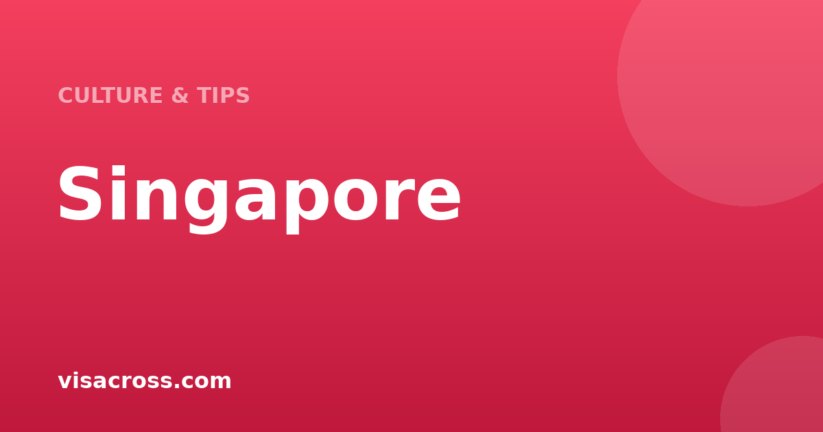 Drug Laws Singapore: Cultural Guide for Travelers 2026