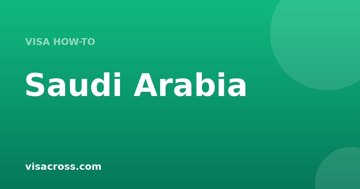 Como obter um visto Turquia de Arábia Saudita (Guia passo a passo 2026)