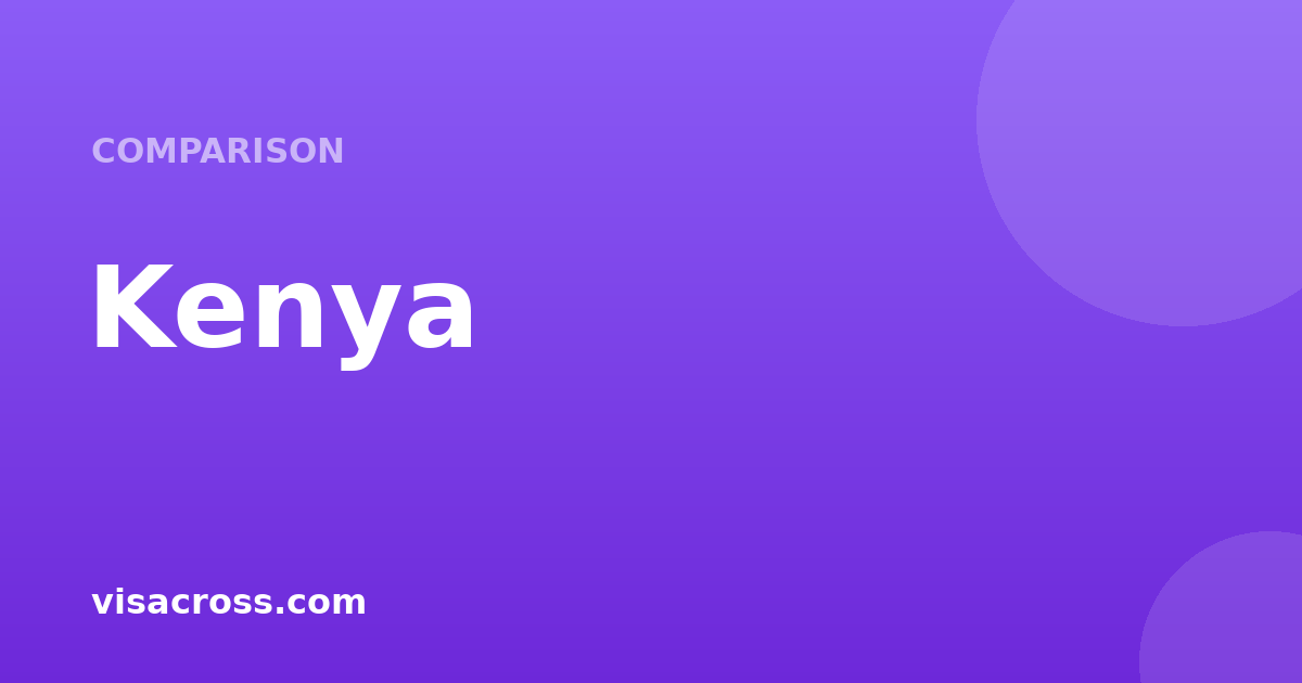 Kenya Eta vs Kenya Visa: Which Visa Should You Choose in 2026?