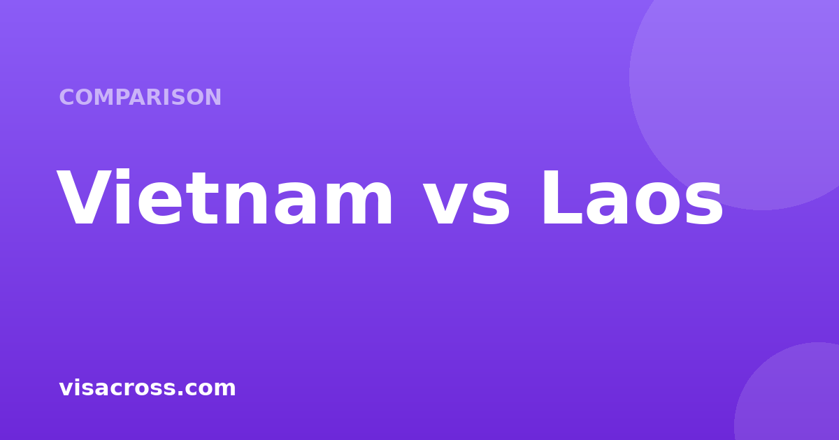 Vietnam Passport vs Laos Passport: Travel Power Comparison 2026